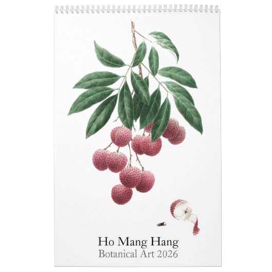 Botanischer Kunstkalender 2026 Kalender (Titelbild)