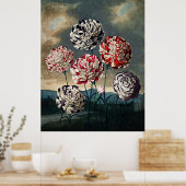 Botanischer Kunsttempel Poster (Küche)