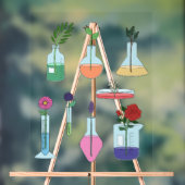 Botanischer Labrador Acrylschild (Neutral)