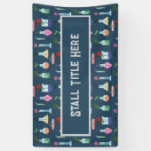Botanischer Labrador Banner (Vertikal)