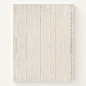 Botanischer Lavendel | Anpassbar Notizblock (Rückseite)