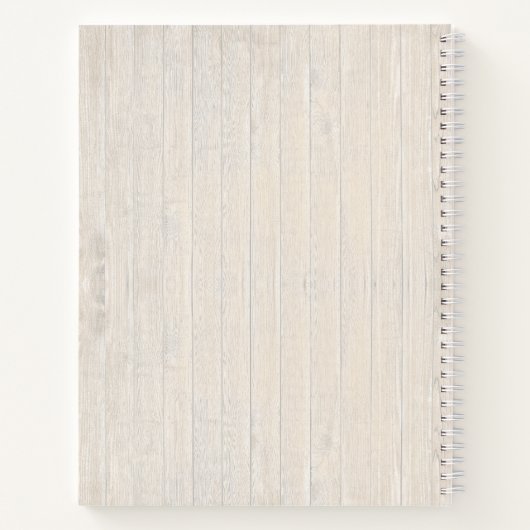 Botanischer Lavendel | Anpassbar Notizblock (Rückseite)