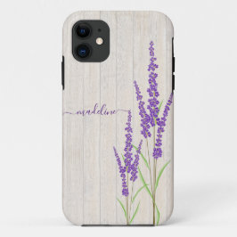 Botanischer Lavendel | Personalisiert Case-Mate iPhone Hülle