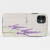 Botanischer Lavendel | Personalisiert Case-Mate iPhone Hülle (Rückseite (Horizontal))