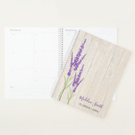 Botanischer Lavendel | Personalisierter Planer