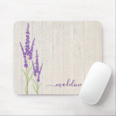 Botanischer Lavendel| Personalisiertes Mousepad (Mit Mouse)