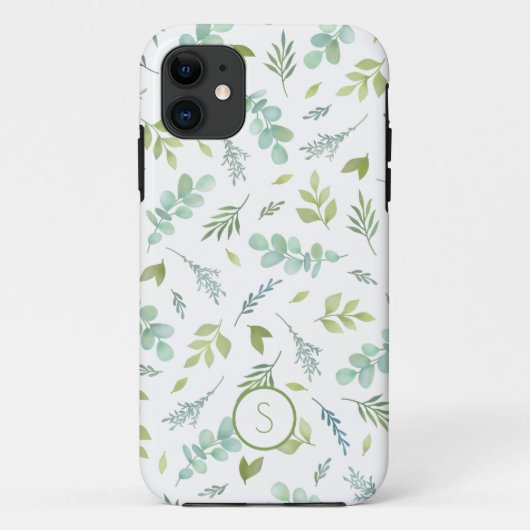 Botanischer Leaf Case-Mate iPhone Hülle (Rückseite)