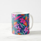 Botanischer, lebendiger Garten Kaffeetasse (VorderseiteRechts)
