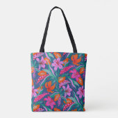 Botanischer, lebendiger Garten Tasche (Rückseite)