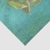 Botanischer Lemon BOHO Vintag Ephemera Decoupage Seidenpapier (Ausschnitt)