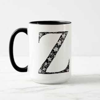 Botanischer Letter Z Tasse, Art von Elizabeth Samp Tasse