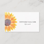 Botanischer Life Coach Visitenkarte (Vorderseite)