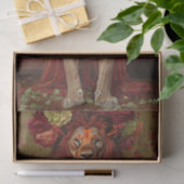 Botanischer Löwe Seidenpapier (Geschenk)
