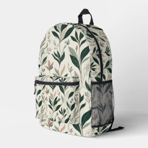 Botanischer Luxus-Rucksack Bedruckter Rucksack