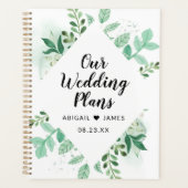 Botanischer Minzebackrahmen aus frischen Folien Planer (Vorderseite)