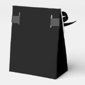 Botanischer Mondlicht | Gothic Floral Wedding Geschenkschachtel (Rückseite)