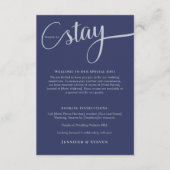 Botanischer Mondlicht | Gotische Blumenunterkunft Begleitkarte (Vorderseite)