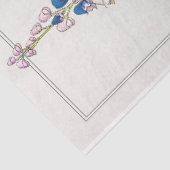 Botanischer Monkshood Seidenpapier (Ausschnitt)