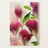 Botanischer Muttertags-Celosia-Garten Planer (Rückseite)