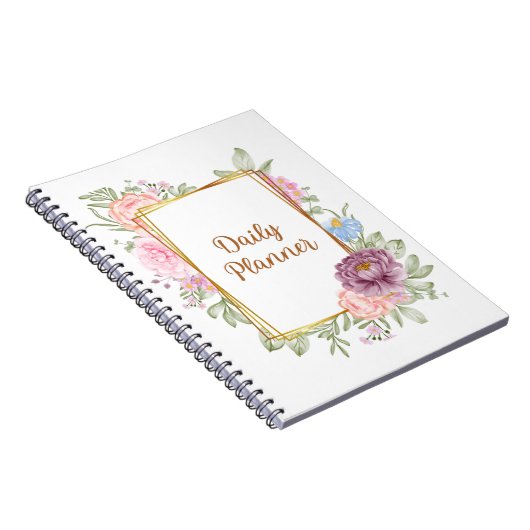 Botanischer nicht datierter Tagesplaner Notizblock (Rechte Seite)