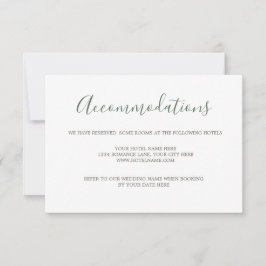 Botanischer Olivenzweig Hochzeitssaal UAWG Ca RSVP Karte