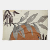 Botanischer Orangen Geschirrtuch (Horizontal)