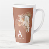 Botanischer Palmblättergras cof Milchtasse (Rechts)