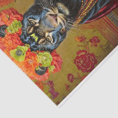 Botanischer Panther Seidenpapier (Ausschnitt)