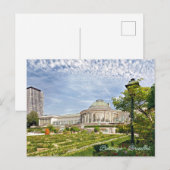 Botanischer Park in Brüssel Feiertagspostkarte (Vorne/Hinten)
