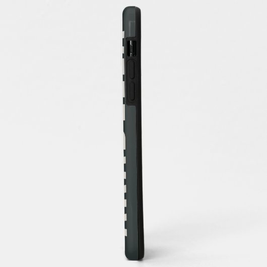 Botanischer personalisierter Name des tropischen B Case-Mate iPhone Hülle (Hinten/Links)