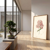 Botanischer Phlox-Wandkunst-Druck Poster