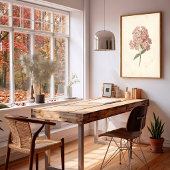 Botanischer Phlox-Wandkunst-Druck Poster
