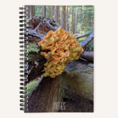 Botanischer Pilzhühner des Waldes Notizblock (Vorderseite)