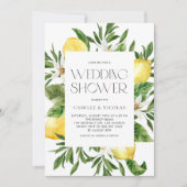 Botanischer Polterabend Einladung (Vorderseite)