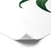 Botanischer PREMIUM-QUALITÄTSDruck aus roter Lilie Poster (Ecke)