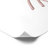 Botanischer PREMIUM-QUALITÄTSDruck von Cyclamen Poster (Ecke)