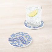 Botanischer Rahmen Getränkeuntersetzer (Seite)