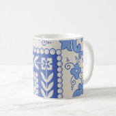 Botanischer Rahmen Kaffeetasse (VorderseiteRechts)