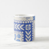 Botanischer Rahmen Kaffeetasse (Mittel)