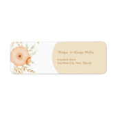 Botanischer Rustikaler warmer Blumenboho (Vorne)