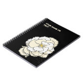 Botanischer Schnee: Die Non-Stop-Weiße Begonie Pop Notizblock (Linke Seite)