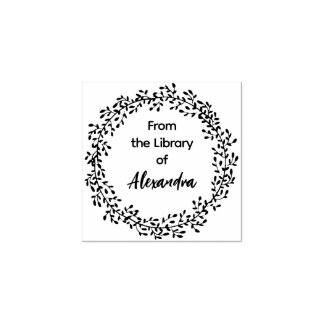 BOTANISCHER SCHRITT aus der Bibliothek Gummistempel