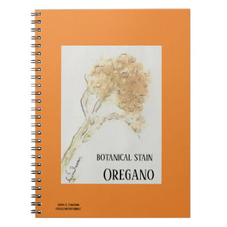 BOTANISCHER STAHL OREGANO NOTIZBLOCK