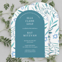 Botanischer Stern von David Bar Bat Mitzvah