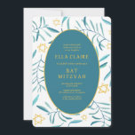 Botanischer Stern von David Bar Bat Mitzvah Einladung<br><div class="desc">Perfekte Karte, um eine Fledermausmitzvah, Bar mitzvah oder andere jüdische Feier anzukündigen! Handgemachte Aquarellkunst für Sie auf der Vorder- und Rückseite! Vollständig anpassbar! Klicken Sie auf "Personalisieren" oben, um den Text zu bearbeiten. Klicken Sie auf "Bearbeiten mit dem Design-Tool", um die Schriftart, Farben und Platzierungen anzupassen und das Design auf...</div>