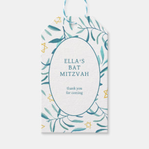 Botanischer Stern von David Bar Bat Mitzvah Geschenkanhänger