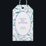 Botanischer Stern von David Bar Bat Mitzvah Geschenkanhänger<br><div class="desc">Perfekte Geschenkmarke für Gastgeschenke bei einer Fledermausmitzvah, Bar mitzvah oder anderen jüdischen Feiern! Handgemachte Aquarellkunst für Sie auf der Vorder- und Rückseite! Vollständig anpassbar! Klicken Sie auf "Personalisieren" oben, um den Text zu bearbeiten. Klicken Sie auf "Bearbeiten mit dem Design-Tool", um die Schriftart, Farben und Platzierungen anzupassen und das Design...</div>