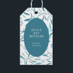 Botanischer Stern von David Bar Bat Mitzvah Geschenkanhänger<br><div class="desc">Perfekte Geschenkmarke für Gastgeschenke bei einer Fledermausmitzvah, Bar mitzvah oder anderen jüdischen Feiern! Handgemachte Aquarellkunst für Sie auf der Vorder- und Rückseite! Vollständig anpassbar! Klicken Sie auf "Personalisieren" oben, um den Text zu bearbeiten. Klicken Sie auf "Bearbeiten mit dem Design-Tool", um die Schriftart, Farben und Platzierungen anzupassen und das Design...</div>