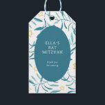 Botanischer Stern von David Bar Bat Mitzvah Geschenkanhänger<br><div class="desc">Perfekte Geschenkmarke für Gastgeschenke bei einer Fledermausmitzvah, Bar mitzvah oder anderen jüdischen Feiern! Handgemachte Aquarellkunst für Sie auf der Vorder- und Rückseite! Vollständig anpassbar! Klicken Sie auf "Personalisieren" oben, um den Text zu bearbeiten. Klicken Sie auf "Bearbeiten mit dem Design-Tool", um die Schriftart, Farben und Platzierungen anzupassen und das Design...</div>