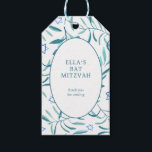 Botanischer Stern von David Bar Bat Mitzvah Geschenkanhänger<br><div class="desc">Perfekte Geschenkmarke für Gastgeschenke bei einer Fledermausmitzvah, Bar mitzvah oder anderen jüdischen Feiern! Handgemachte Aquarellkunst für Sie auf der Vorder- und Rückseite! Vollständig anpassbar! Klicken Sie auf "Personalisieren" oben, um den Text zu bearbeiten. Klicken Sie auf "Bearbeiten mit dem Design-Tool", um die Schriftart, Farben und Platzierungen anzupassen und das Design...</div>